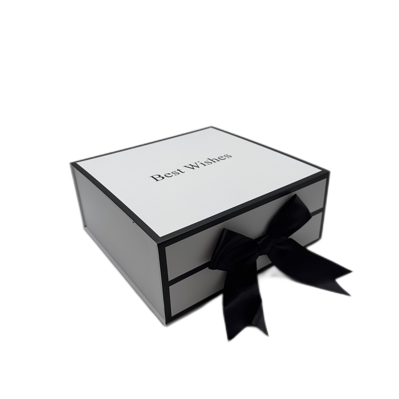 Elegant White Custom Design Rigid Cardboard Packaging Magnetic Gift Box ...
