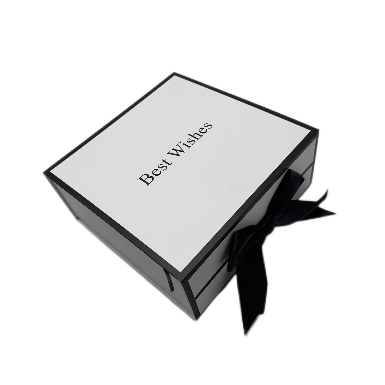 Elegant White Custom Design Rigid Cardboard Packaging Magnetic Gift Box ...